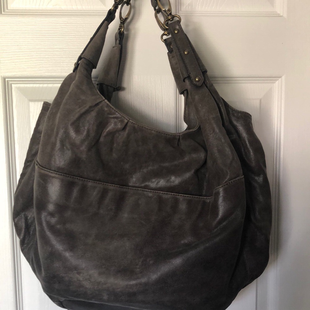 Large Leather Hype Bag